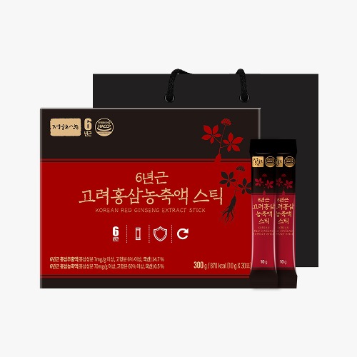 【正元参】6年根高丽红参浓缩液(10g×30条) 2