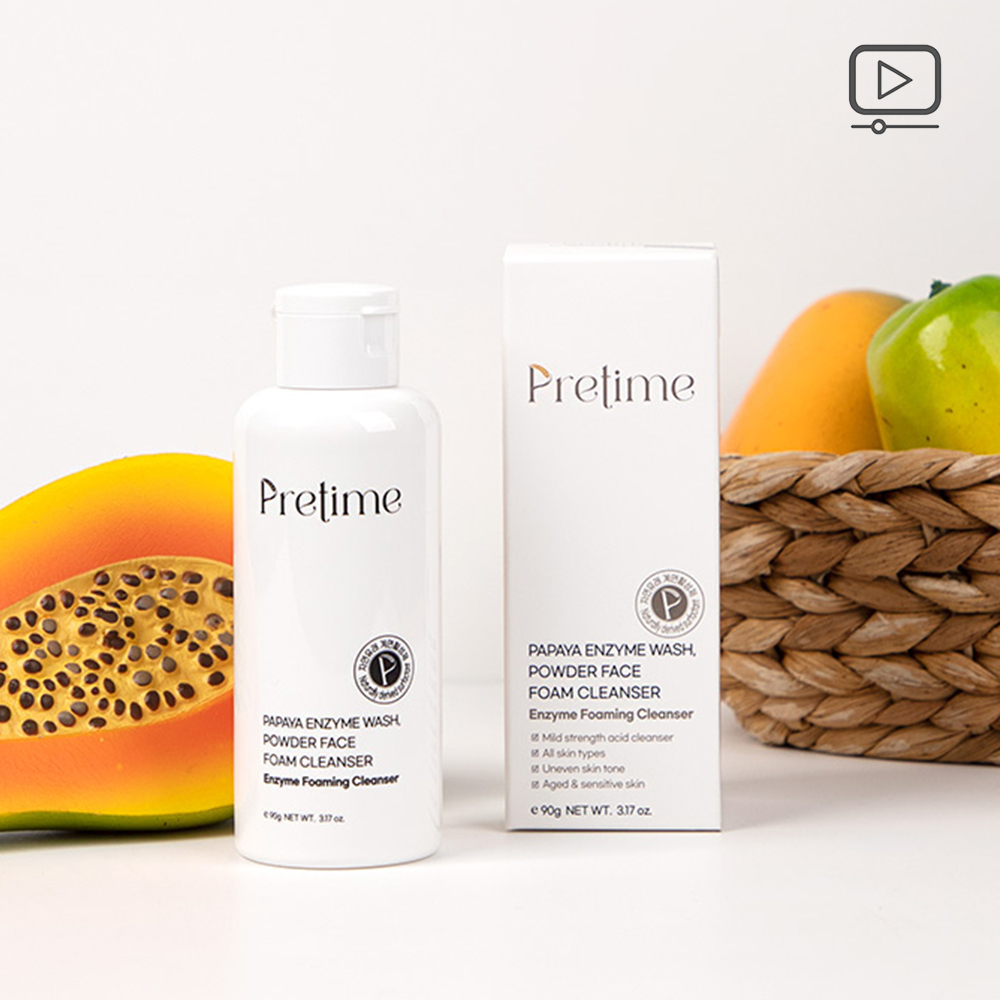 Pretime粉质洁面泡沫 1