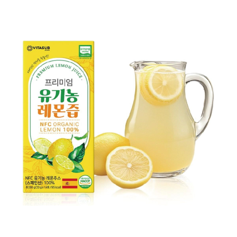 VITASUB PREMIUM有机柠檬汁(20gx14条) 2